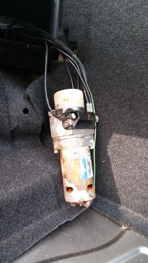 Removed Roof Motor With roof Intact.